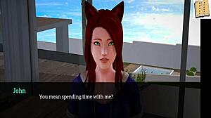 in my new family episode 190, the cartoon hentai game brings erotic anime sex