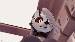 Loona oblečena alt furry seks