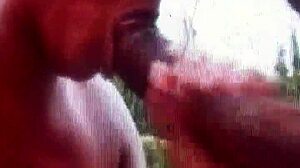 She sucks that big cock expertly