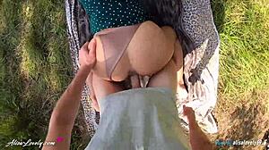 wanna risk outdoor banging by the lake, alisa lovely?