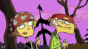 Kevin fucks nazz in this hentai cartoon scene.