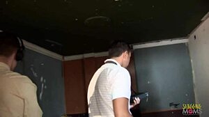 Two Gorgeous Ghosts Deliver Unforgettable Double Penetration to Lucky Guys!