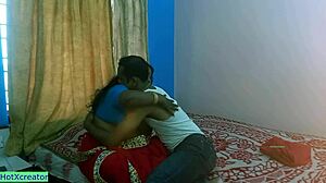 इंडियन बंगाली भाभी ऑफिस में पति के साथ सेक्स फ्रेंड को बुलाती है गंदी ऑडियो टॉक के साथ