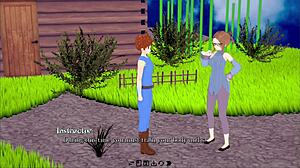 Heavenly Peaks Hentai Game With Teen Milf Groping