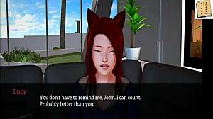 in my new family episode 190, the cartoon hentai game brings erotic anime sex