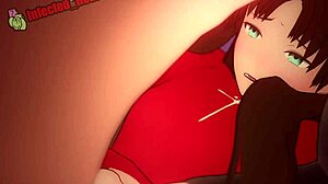 Rin Tohsaka shorts compilation one with anime scenes