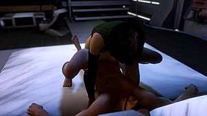 I rode the blindfolded man passionately