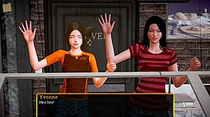 Exploring my new family in the game