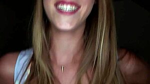 Cute amateur blonde sucking cock like a pro 😍