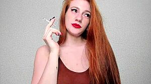 Redhead Alice Dominates with Raw Intense Action.