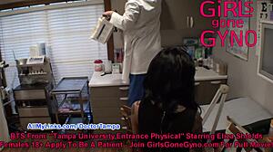 Behind the Scenes Nonnude Gyno Exam Compilation Featuring Destiny, Eliza Shields, Helena Price at Florida Hospital