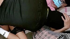 before my birthday party, cum in my pussy with that fat dick neighbor