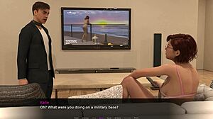 Lets Play Gynocracy Part 4 the Gift with Gyno Exam Cumshot Toys Femdom