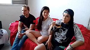 False Gay Infiltrates Corinthians Fans, Fucks Pamela Pantera, Cuckolds Soraya Carioca