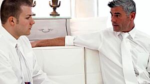 Young Mormon Babes Feel Stretched By Horny Older Superiors