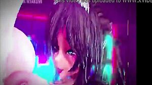 Energetic virgin Marusya Mechta shows tiny tits