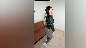 Latina Enjoys Intense Anal Sex