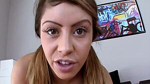 THE HARDNESS OF DUDES GIGANTIC SHAFT IS MAKING SWEETHEART SO LASCIVIOUS FOR DEEPTHROAT!