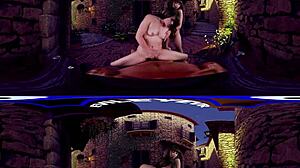 Surprised Menage a Trois with Alison Rey!