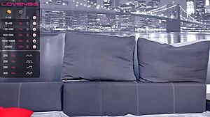 Hot sexy milf with big tits and ass uses dildo