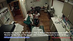 Ebony Tori Sanchez's Spy Cam Exam by Doctor Tampa!