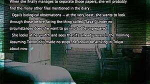 playing song of saya hentai on halloween