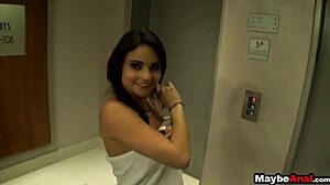 Nerdy Teen Amateur Tries Outdoor Anal Sex Pickup In POV With Cara Swank 3