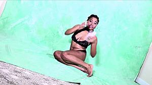 Nina Rivera And Don Whoe Behind The Scenes Photoshoot