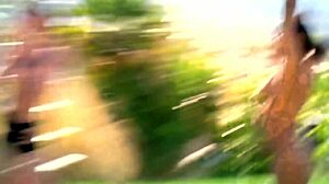 Outdoor sex games lead to wild swinger orgy fun.