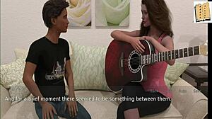 a wife and her stepmother chatting