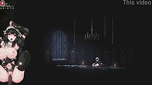 Sinisistar hentai game fucking scenes in cultists prison