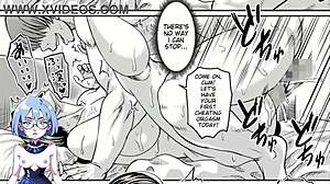 Japanese milf gets dominated in big tits hentai anime game with intense dating action!