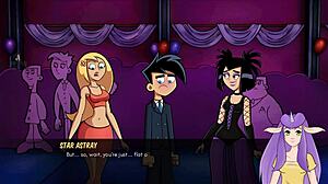 Danny Phantom's Goth Handjob Leads To Facial In Anime Redux Part 18 With Blonde Latina