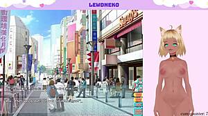 Vtuber Lewdneko Plays Go Go Nippon And Suggestively Masturbates Part 4.