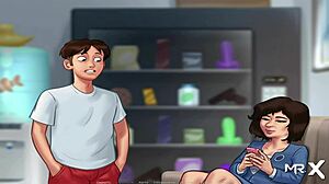 In Summertime Saga, she took all the money for sex episode 66