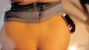 Boyfriend Fucks Pinay in Clothes POV