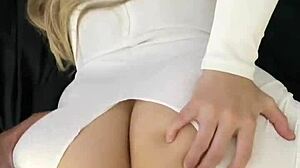 Hey, check out this snowbunny getting her clothes ripped by BBC and filled with cum.