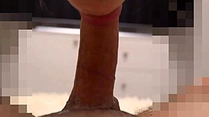 teen babe swallows cum from big cock blowjob