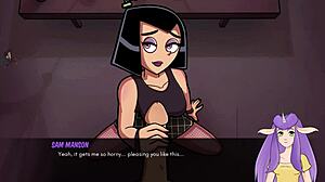 Danny Phantom's Goth Handjob Leads To Facial In Anime Redux Part 18 With Blonde Latina