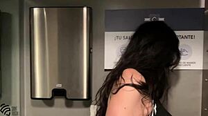 Intense Blowjob In Public Restaurant!