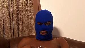 I'm showing off my big black dick here