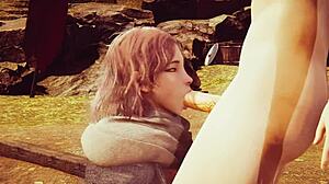 Melina Deepthroats In Elden Ring