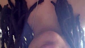 Cute Girlfriend Moans During Passionate Doggystyle with Big Black Cock in Hotel