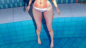 Yor Forger Bikini Pool Sex Spy X Family Genshin Impact Fantasyking3