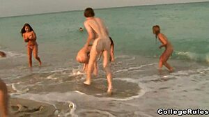 Spring Break Teens 18+ Get Wild in Amateur Action