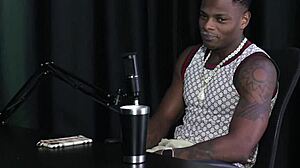 will mastro in gay orgy party flashing naked in lingerie