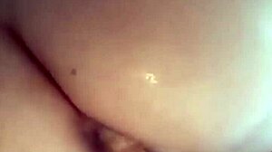 why is this blonde teen using a transparent anal dildo like that?