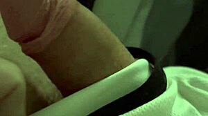 Slimyslimy1 Sneaks Quick Jerk Session Under Short Shorts with Bisexual Twist