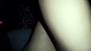 Oh I'm alone in the car with urges touching my wet vagina so deliciously!