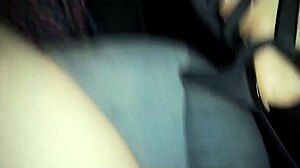 Oh I'm alone in the car with urges touching my wet vagina so deliciously!